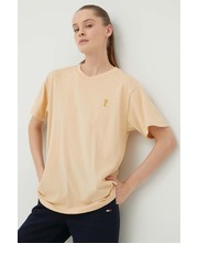 Bluzka t-shirt bawełniany kolor beżowy - Answear.com P.E Nation