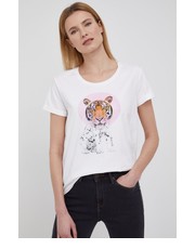 Bluzka t-shirt damski kolor biały - Answear.com Frieda & Freddies