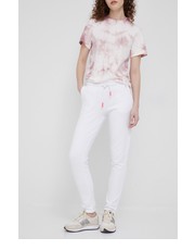 Spodnie spodnie damskie kolor biały gładkie - Answear.com Frieda & Freddies