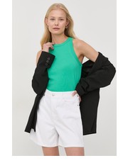 Bluzka top damski kolor zielony - Answear.com Bruuns Bazaar