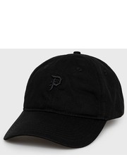 Czapka czapka bawełniana kolor czarny z aplikacją - Answear.com Primitive