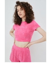 Bluzka t-shirt damski kolor różowy - Answear.com Juicy Couture