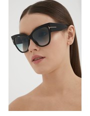 Okulary okulary przeciwsłoneczne damskie kolor czarny - Answear.com Tom Ford