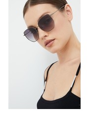 Okulary okulary przeciwsłoneczne damskie kolor czarny - Answear.com Mcq