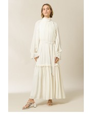 Sukienka Sukienka kolor biały maxi rozkloszowana - Answear.com Ivy Oak