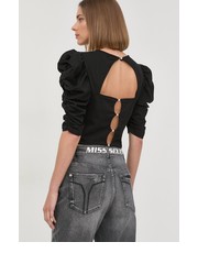 Bluzka Miss Sixty bluzka bawełniana kolor czarny - Answear.com MISS SIXTY
