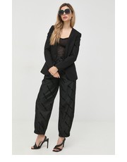 Spodnie Miss Sixty spodnie dresowe damskie kolor czarny wzorzyste - Answear.com MISS SIXTY