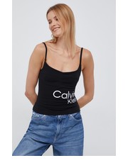 Bluzka top damski kolor czarny - Answear.com Calvin Klein Jeans