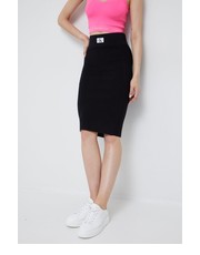 Spódnica spódnica kolor czarny midi prosta - Answear.com Calvin Klein Jeans