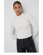 Sweter sweter damski kolor beżowy - Answear.com Calvin Klein Jeans