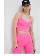 Top damski top damski kolor różowy - Answear.com Calvin Klein Jeans