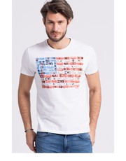 T-shirt - koszulka męska - T-shirt W7A45FK12 - Answear.com