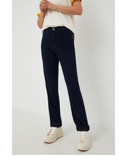Jeansy jeansy Straight Blue Black damskie high waist - Answear.com Wrangler