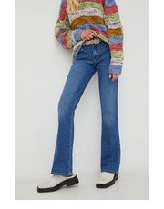 Jeansy jeansy Bootcut Camellia damskie high waist - Answear.com Wrangler