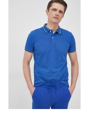 T-shirt - koszulka męska polo bawełniane gładki - Answear.com Geox