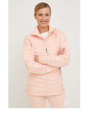 Kurtka kurtka damska kolor różowy przejściowa - Answear.com Columbia