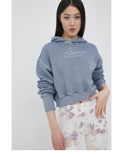 Bluza bluza bawełniana damska z kapturem z nadrukiem - Answear.com Reebok