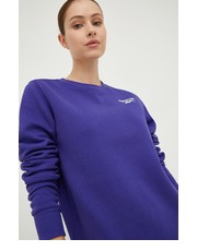 Bluza bluza damska kolor fioletowy gładka - Answear.com Reebok