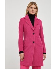 Płaszcz płaszcz damski kolor różowy przejściowy - Answear.com Liu Jo