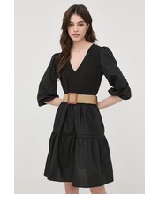 Sukienka sukienka kolor czarny mini rozkloszowana - Answear.com Liu Jo