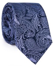 krawat Jedwabny krawat KWCR000276 - Giacomo.pl