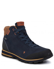 Buty sportowe Trekkingi  - Elettra Mid Hiking Shoes Wp 38Q4597 Black Blue N950 - eobuwie.pl Cmp