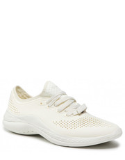 Mokasyny męskie Sneakersy  - Literide 360 Pacer M 206715 Almost White/Almost White - eobuwie.pl Crocs