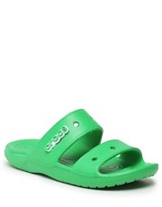 Klapki Klapki  - Classic  Sandal 206761 Grass Green - eobuwie.pl Crocs