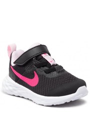Półbuty dziecięce Buty  - Revolution 6 Nn (TDV) DD1094-007 Black/Hyper Pink/Pink Foam - eobuwie.pl Nike