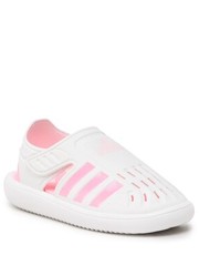 Sandały dziecięce Sandały  - Water Sandal C H06320 Cloud White/Beam Pink/Clear Pink - eobuwie.pl Adidas
