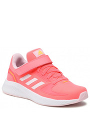 Sneakersy Buty  - Runfalcon 2.0 El K GV7754 Acid Red/Cloud White/Clear Pink - eobuwie.pl Adidas