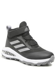Sneakersy Buty  - Fortarun Atr El K GZ180 Core Black/Silver Mettalic/Cloud White - eobuwie.pl Adidas