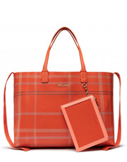 Shopper bag Torebka  - Iconic Tommy Tote Check AW0AWI2311 0JH - eobuwie.pl Tommy Hilfiger