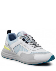 Sneakersy Sneakersy  - Feminnie Material Mix Runner FW0FW06593 Breezy Blue C1O - eobuwie.pl Tommy Hilfiger
