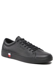 Mokasyny męskie Sneakersy  - Modern Vulc Corporate Leather FM0FM04351 Black BDS - eobuwie.pl Tommy Hilfiger