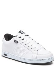 Mokasyny męskie Sneakersy  - Kingpin 4101000091 White/Black - eobuwie.pl Etnies