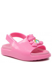 Sandały dziecięce Sandały  - Mini  Cloud Sandal + Ca 33628 Pink AC236 - eobuwie.pl Melissa