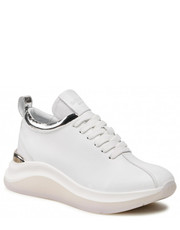 Sneakersy Sneakersy  - BASSO-01-1 White - eobuwie.pl Badura