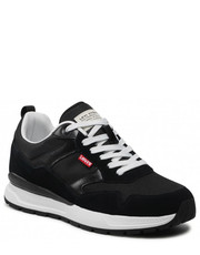Półbuty męskie Sneakersy Levis® - 234233-878-59 Regular Black - eobuwie.pl Levi’s