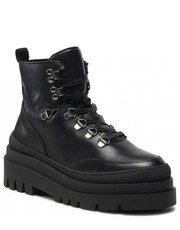 Botki Botki  - Vmenilla Leather Boot 10276502 Black - eobuwie.pl Vero Moda