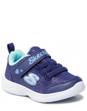 Półbuty dziecięce Sneakersy  - Easy Peasy 302885N/BLTQ Blue/Turquoise - eobuwie.pl Skechers