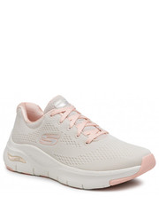 Sneakersy Sneakersy  - Arch Fit 149057/NTCL Natural/Coral - eobuwie.pl Skechers
