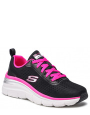 Sneakersy Sneakersy  - Make Moves 149277/BKHP Black/Hot Pink - eobuwie.pl Skechers