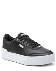 Sneakersy Sneakersy  - Carina Lift Mono 386405 01  Black/ White - eobuwie.pl Puma