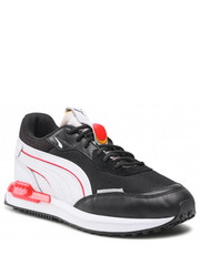 Sneakersy Sneakersy  - City Rider As 382554 01  Black/ White/Hr Red - eobuwie.pl Puma