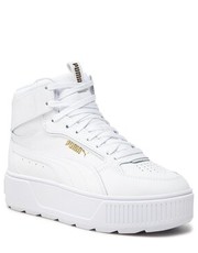 Sneakersy Sneakersy  - Karmen Rebelle Mid 387213 01  White/ White - eobuwie.pl Puma