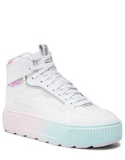 Sneakersy Sneakersy  - Karmen Rebelle Mid Exotics 387623 02  White/ White - eobuwie.pl Puma