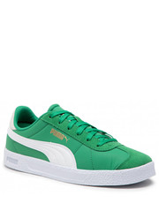Mokasyny męskie Sneakersy  - Club Nylon 384822 05 Amazon Green/ White/Gold - eobuwie.pl Puma