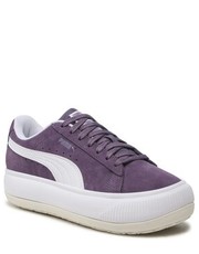 Półbuty Sneakersy  - Suede Mayu 380686 17 Purple Charcoal/ White - eobuwie.pl Puma