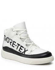 Trzewiki dziecięce Sneakersy  - Street Tray K GORE-TEX 70524260082 White With Black - eobuwie.pl ECCO